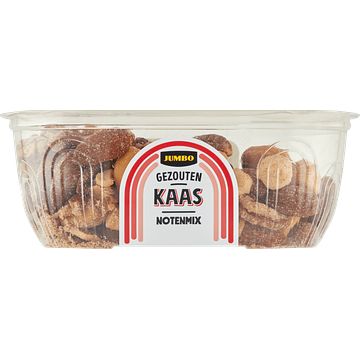 Foto van Jumbo gezouten kaas notenmix 120g aanbieding bij jumbo | cup a 110250 gram