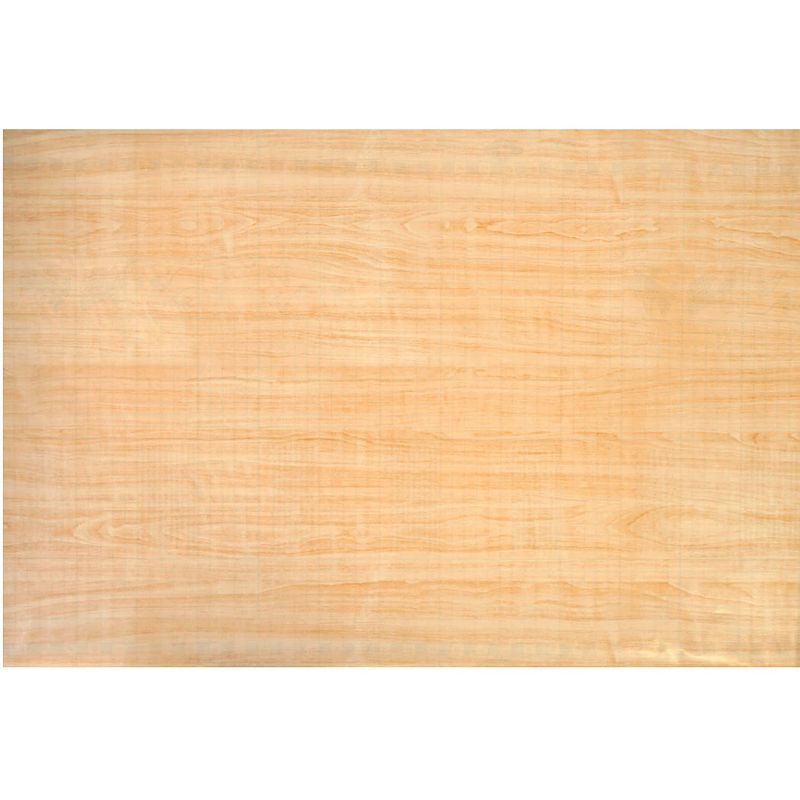Foto van Decoratie plakfolie - lichtbruin hout patroon - 45 cm x 2 m - zelfklevend - meubelfolie