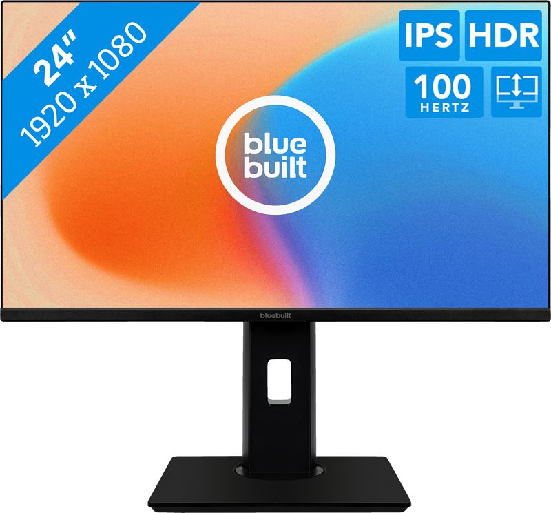 Foto van Bluebuilt 24 inch full hd 100hz monitor