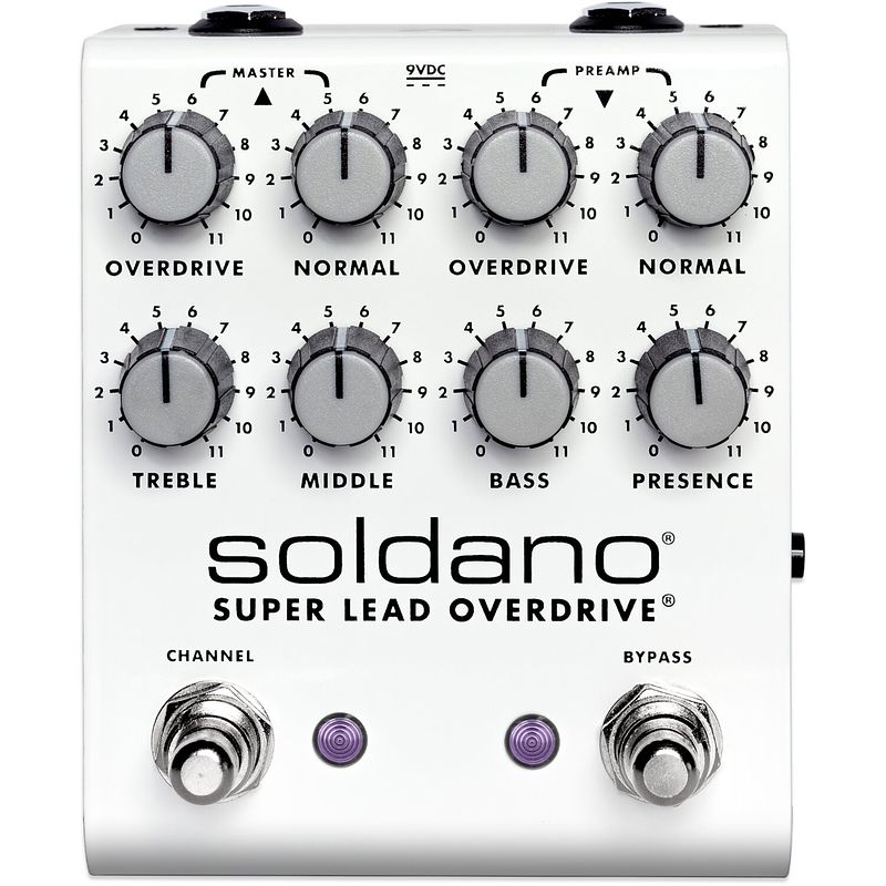 Foto van Soldano slo plus 2-kanaals crunch / overdrive effectpedaal