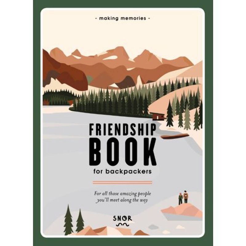 Foto van Friendship book for backpackers