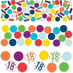 Foto van Amscan confetti 18 confetti birthday 34 gram papier