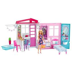 Foto van Barbie poppenhuis - inclusief een barbiepop