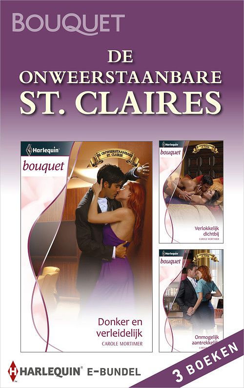 Foto van De onweerstaanbare st. claires (3-in-1) - carole mortimer - ebook