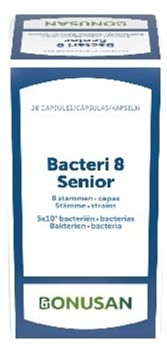 Foto van Bonusan bacteri 8 senior capsules