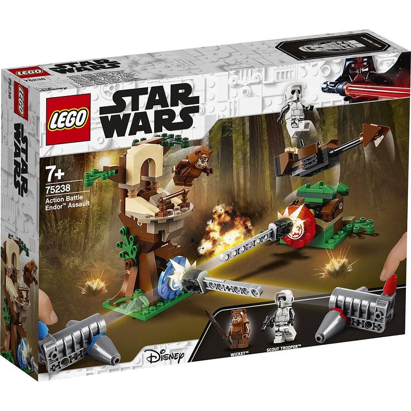 Foto van Lego star wars: action battle endor assault (75238)