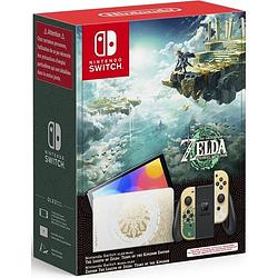 Foto van Nintendo switch oled zelda: tears of the kingdom edition