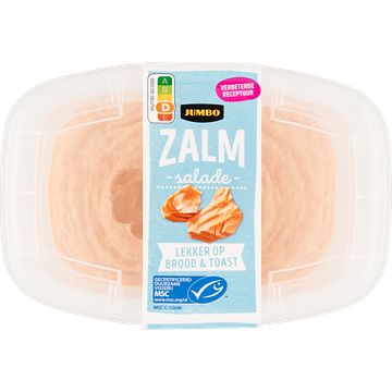 Foto van 2 voor € 3,50 | jumbo zalm salade 200g aanbieding bij jumbo