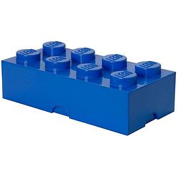 Foto van Lego brick 8 opbergbox - blauw