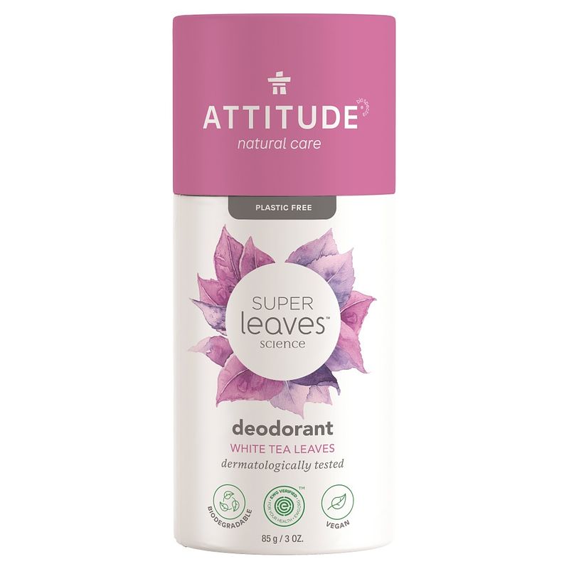 Foto van Attitude super leaves witte theeblad deodorant