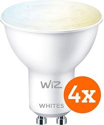 Foto van Wiz smart spot 4-pack - warm tot koelwit licht - gu10