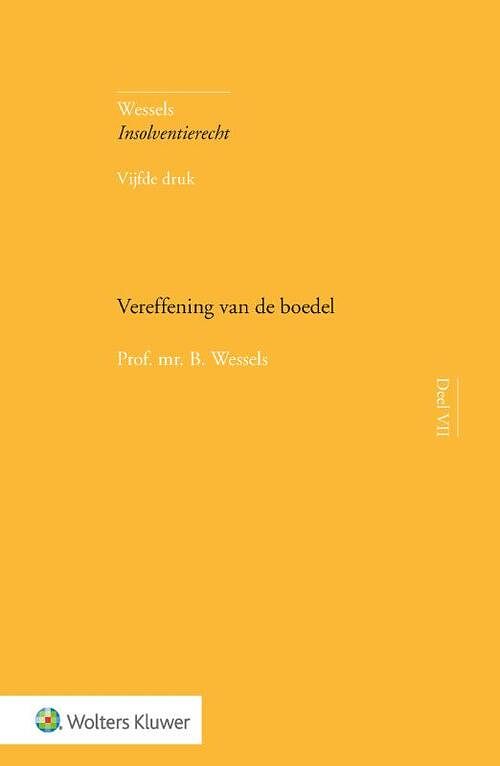 Foto van Vereffening van de boedel - b. wessels - hardcover (9789013159479)