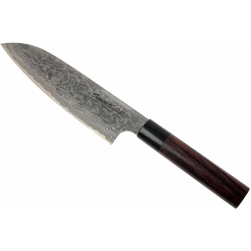 Foto van Eden susumi sg2 santoku 18,5 cm eq2050-318 dun geslepen en ontzettend scherp