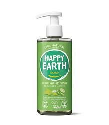 Foto van Happy earth 100% natuurlijke hand soap cucumber matcha
