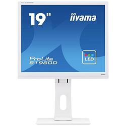 Foto van Iiyama prolite b1980d-w1 led-monitor 48.3 cm (19 inch) energielabel e (a - g) 1280 x 1024 pixel sxga 5 ms vga, dvi tn led