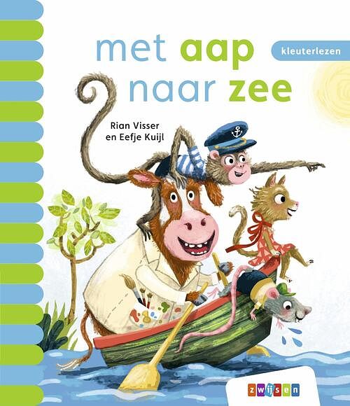 Foto van Met aap naar zee - rian visser - hardcover (9789048743162)