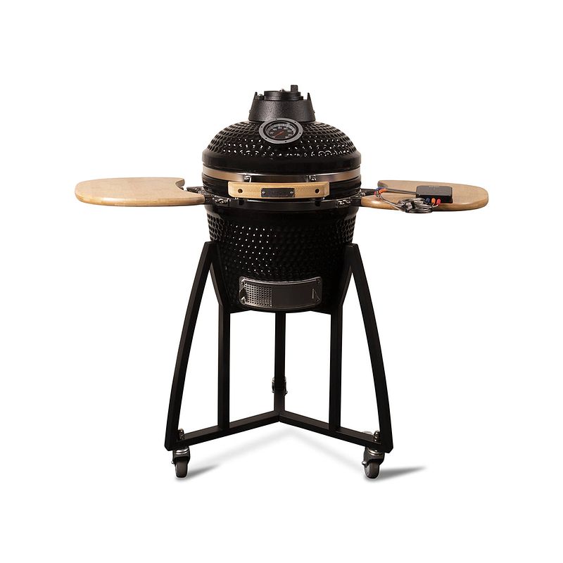 Foto van Patton kamado 16 inch premium black incl bluetooth control