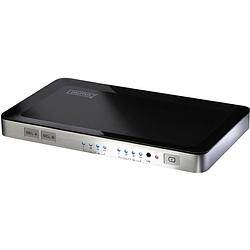 Foto van Digitus ds-48300 4 poorten hdmi-matrix-switch met afstandsbediening 1920 x 1080 pixel