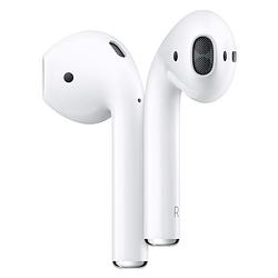 Foto van Apple airpods 2 met draadloze oplaadcase oordopjes wit