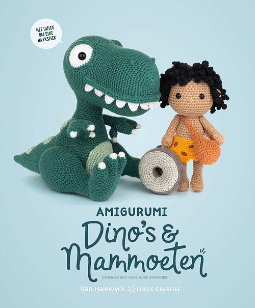 Foto van Amigurumi dino's en mammoeten - joke vermeiren - ebook (9789463831840)