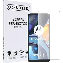 Foto van Go solid! screenprotector voor motorola moto g22 gehard glas