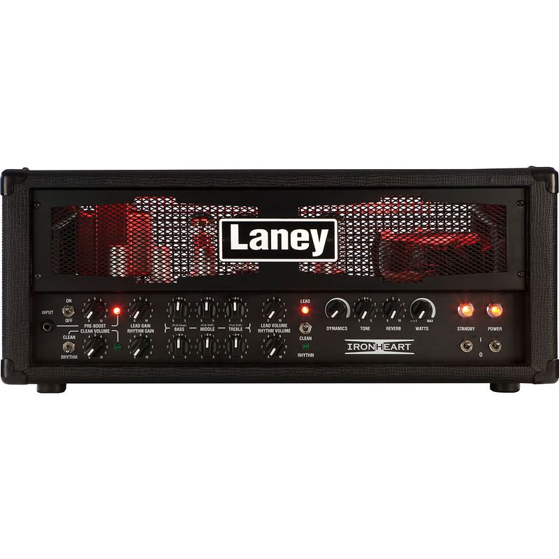 Foto van Laney ironheart irt60h 60w buizen gitaarversterker top