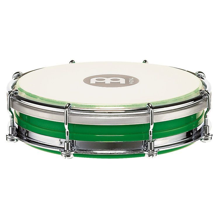 Foto van Meinl tbr06abs-gr kunststof tamborim 6 inch groen