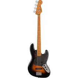 Foto van Squier 40th anniversary jazz bass vintage edition satin wide 2-color sunburst elektrische basgitaar