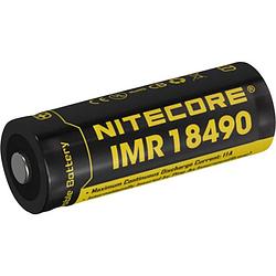 Foto van Nitecore 18490imr speciale oplaadbare batterij 18490 li-ion 3.7 v 1100 mah