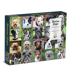 Foto van Rescue dogs 1000 piece puzzle - puzzel;puzzel (9780735369535)