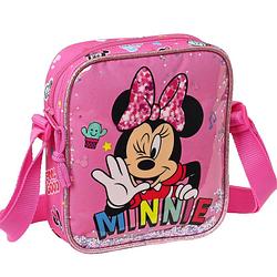 Foto van Disney minnie mouse mini schoudertas, lucky - 18 x 16 x 4 cm - polyester