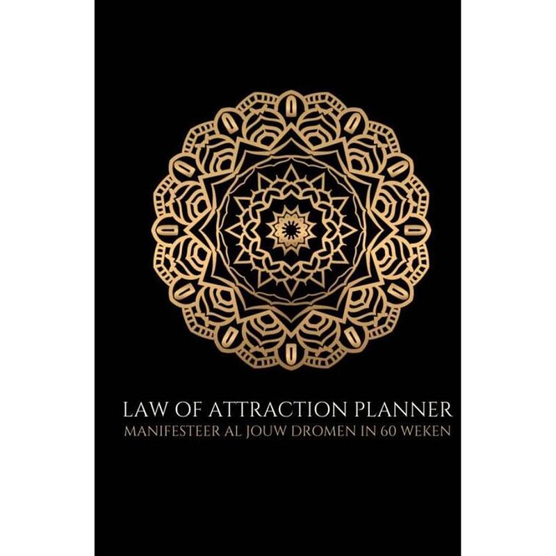 Foto van Law of attraction planner ongedateerd (zonder datums) - weekplanner & agenda - 60 weken