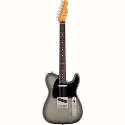 Foto van Fender american professional ii telecaster rw mercury elektrische gitaar met koffer