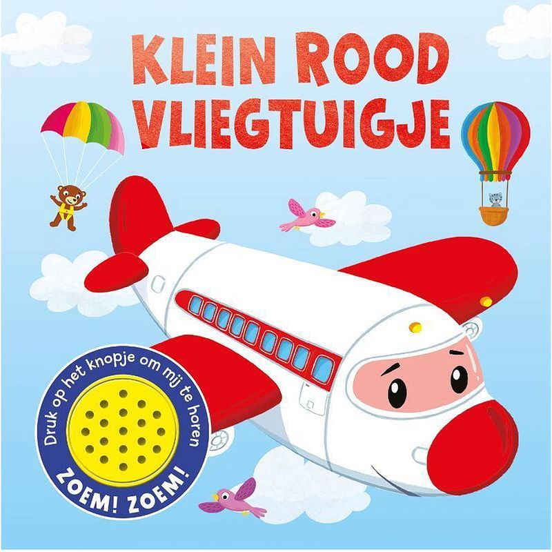 Foto van Rebo productions kinderboek vliegtuigje junior papier