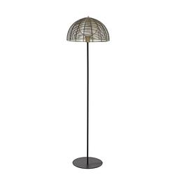 Foto van Light & living - vloerlamp klobu - 40x40x141cm - brons