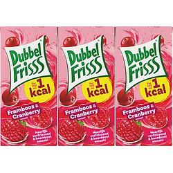 Foto van Dubbelfrisss 1kcal framboos & cranberry 6x0,2l bij jumbo