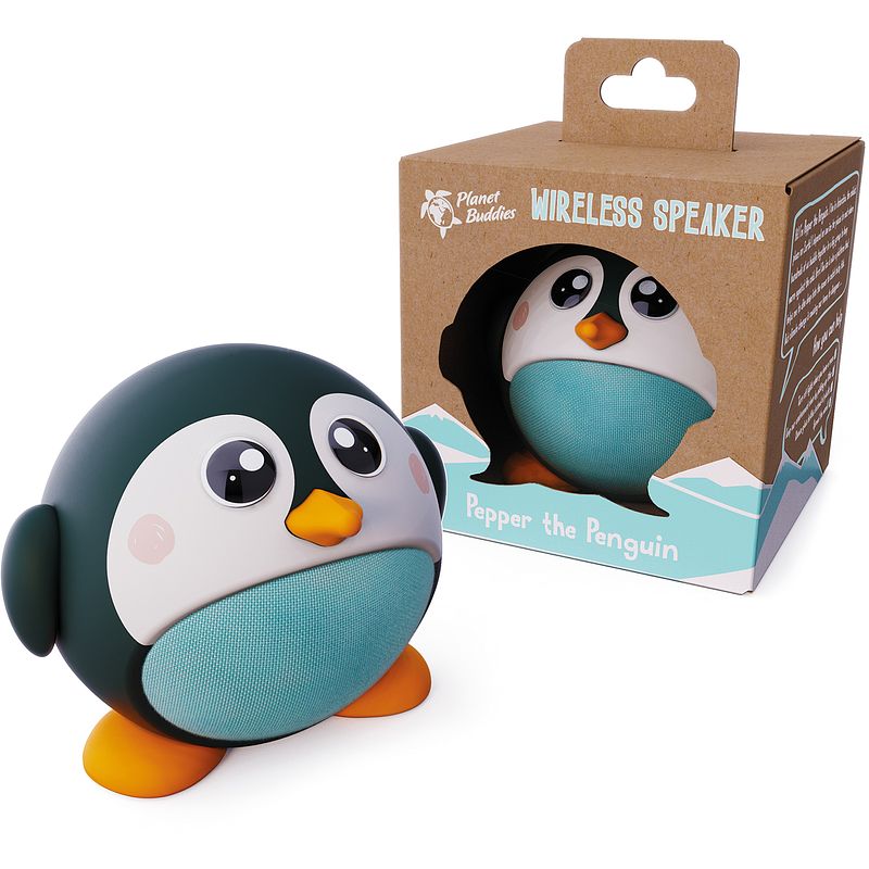 Foto van Planet buddies pepper the penguin bluetooth-speaker