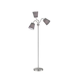 Foto van Moderne vloerlamp windu - metaal - grijs