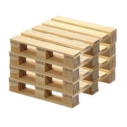 Foto van Set van 16x stuks houten pallet glazen onderzetters 10 x 10 cm - glazenonderzetters