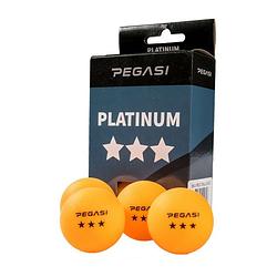 Foto van Pegasi 3 ster pingpong ballen 6st. oranje