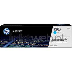 Foto van Hp 128 cyaan toner