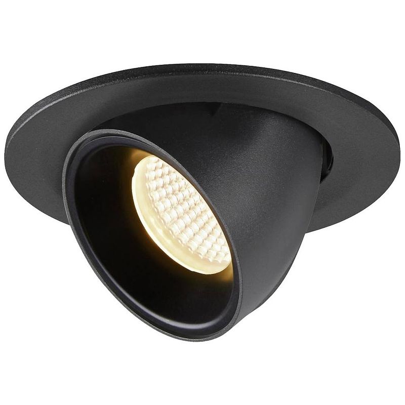 Foto van Slv 1005891 numinos gimble s led-inbouwlamp led vast ingebouwd zwart