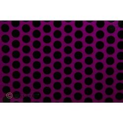 Foto van Oracover 41-015-071-010 strijkfolie fun 1 (l x b) 10 m x 60 cm violet-zwart (fluorescerend)