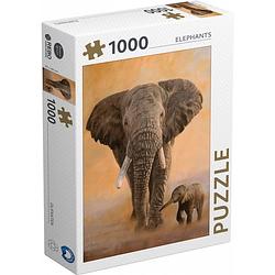 Foto van Rebo productions legpuzzel elephants 1000 stukjes