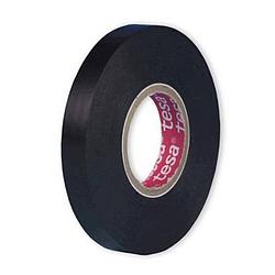 Foto van Tesa 57230-00000-02 textieltape zwart (l x b) 50 m x 19 mm 1 stuk(s)