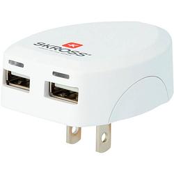 Foto van Skross skross 1.302730-e usb-oplader thuis uitgangsstroom (max.) 2.4 a 2 x usb