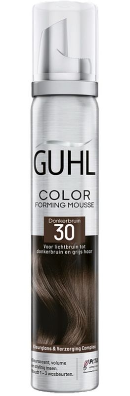 Foto van Guhl color forming mousse 30 donker bruin