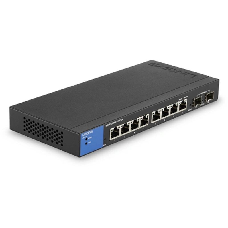 Foto van Linksys lgs310c 8-poorts managed gigabit switch