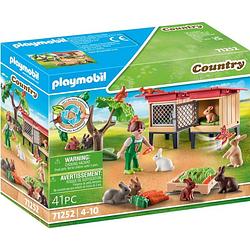 Foto van Playmobil country - konijnenhok 71252