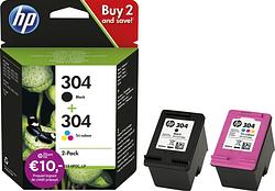 Foto van Hp 304 cartridges combo pack